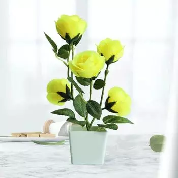 1 комплект очаровательных портативных полезных живых вечных искусственных растений в горшках поддельных растений в горшках