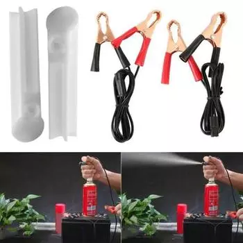 1 комплект очистителя топливных форсунок, ручной энергосберегающий, гибкий, прочный адаптер для промывки