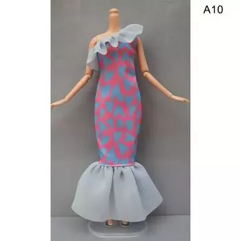 1 комплект одежды для куклы 1/6 повседневная юбка жилет рубашка брюки платье кукольная одежда