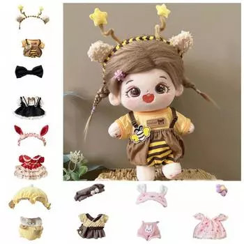 1 комплект одежды для куклы Star, одежда для костюмов, без атрибутов, одежда для кукол 20 см, кукла-идол из хлопка