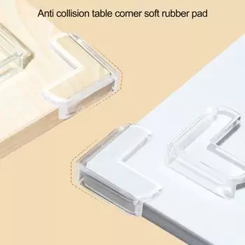 1 комплект, окантовка стола, самоклеящаяся закругленная текстура, эластичная, с быстрым отскоком, защита от столкновений, детская угловая полоса с защитой от ударов, бытовая 8pcs