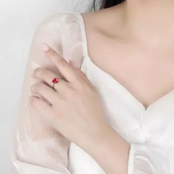 1 комплект ожерелья, комплект ювелирных изделий, разноцветные подвески в форме сердца любви, изысканный подарок, минималистичные серьги-капли красный