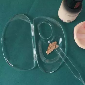 1 комплект, палитра для макияжа, прозрачная палитра для жидкой основы, палитра для пальцев, дизайн, палитра для макияжа, набор шпателей, инструмент для красоты Sets