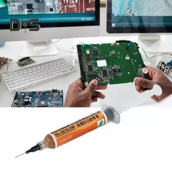 1 комплект паяльной пасты, бессвинцовая низкотемпературная 2 иглы, печатная плата BGA, процессор, светодиодная сварочная паста, инструменты для пайки, промышленные аксессуары B