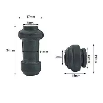 1 комплект передних дисковых суппортов, пыле- и водонепроницаемая отделка