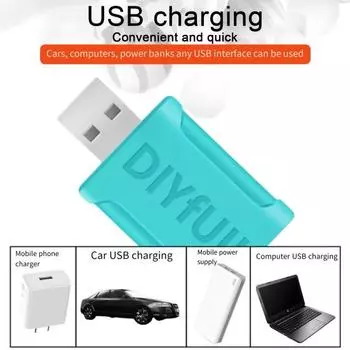 1 комплект перезаряжаемой поплавковой батареи для рыбалки с зарядным устройством, поплавок со светодиодной подсветкой, USB-зарядка, аксессуары для морской и пресноводной ночной рыбалки Sets