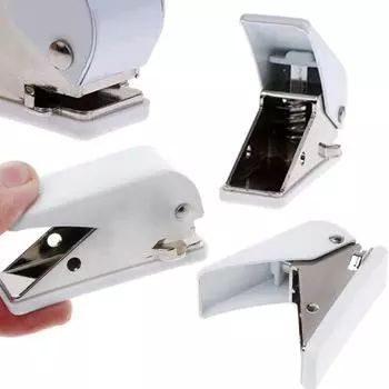 1 комплект, перфоратор с крыльями и 50/100 шт. металлическим пружинным кольцом, профессиональный портативный ручной дырокол, инструмент для дротиков, аксессуары для дротиков A