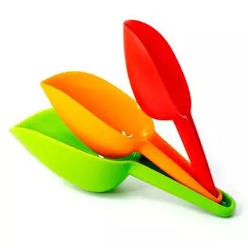 1 комплект пищевого совок для льда, PP, садовый инструмент, экономящий труд, совок для риса