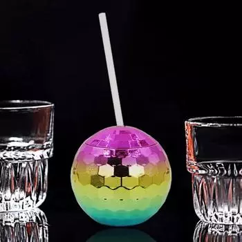 1 Комплект Пластиковый шариковый стакан Привлекательный напиток Вода Спираль Дизайн Практичный универсальный стакан для напитков Вино для ресторана