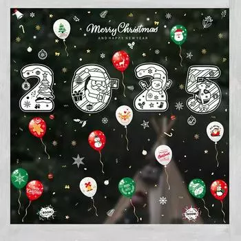 1 комплект пленок для окон в виде снежинок высокого разрешения для рождественского украшения дома зимой