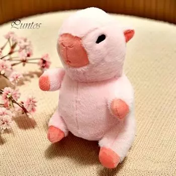 1 комплект плюшевых игрушек-капибар с одеждой, аксессуары для детей, сделай сам, плюшевые игрушки-капибары для малышей, мальчиков и девочек, мягкие игрушки-куклы, украшения F розовый