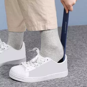 1 комплект, подъемник для обуви с длинной ручкой, магнитный держатель для хранения, экономящий трудозатраты, противодеформирующийся, для пожилых людей, взрослых, детей, рожок для обуви, помощник, товары для дома белый