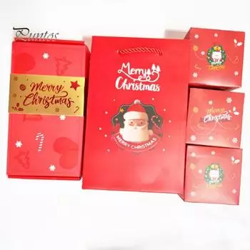 1 комплект подарочной коробки, незабываемая бумажная коробка-сюрприз для дней рождения, юбилеев, Дня святого Валентина 10 pcs красный