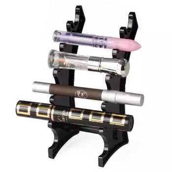 1 комплект подставка для кистей для ногтей салонная стойка для ручек аксессуары кисти для маникюрного инструмента акриловый держатель для кистей для дизайна ногтей переноска для хранения