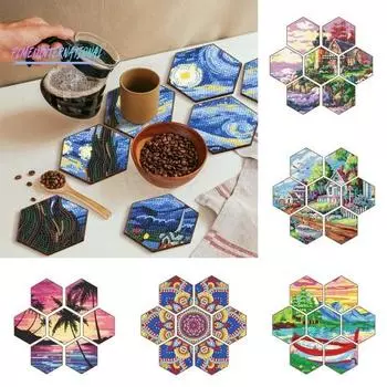 1 комплект подставки для алмазной живописи с держателем, креативный изысканный набор для алмазной живописи «сделай сам», для украшения домашнего стола синий