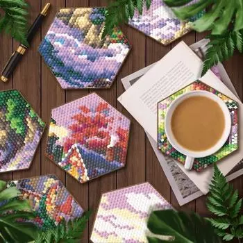 1 комплект подставки для алмазной живописи с держателем, креативный изысканный набор для алмазной живописи «сделай сам» светло-желтого