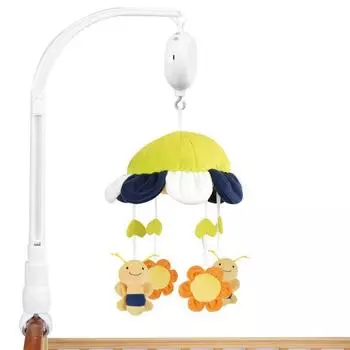 1 комплект подставки для детской кроватки, держатель для мобильной колыбели, держатель для звонка, подставка для прицепа для кроватки, держатель для детской кроватки, декоративный держатель для игрушек, мобильная подставка для детской ручки белый