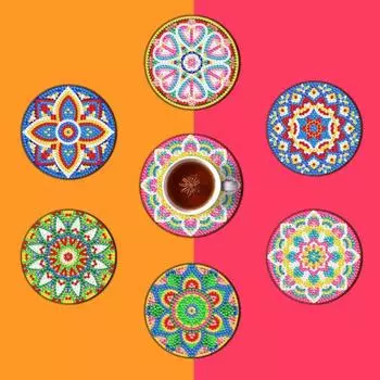 1 комплект подставок для рисования из искусственного алмаза с держателем из дерева, художественный искусственный алмаз