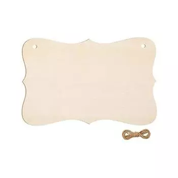 1 комплект подвесных антитрещинных простых знаков, пустых, незаконченных, антицарапающих, для подвешивания, с отверстием для подвешивания, с дизайном живописи и письма A