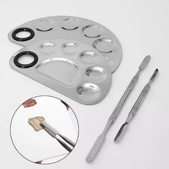 1 комплект полезного антикоррозийного тонера для ногтей с зеркальной отделкой, цвет нержавеющей стали для женщин