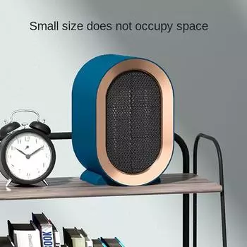 1 комплект полезного быстрого нагрева компактный теплый обогреватель электрический с низким потреблением для дома EU Plug синий