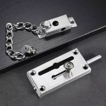 1 комплект полезной прочной гладкой цепи замка комнаты противоугонная дверная фурнитура для дома