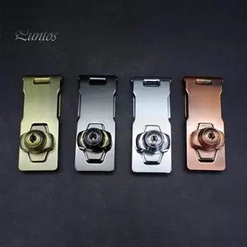 1 комплект полезных не легко ломающихся противоугонных замков из цинкового сплава, многофункциональных дверных замков безопасности для дома красный