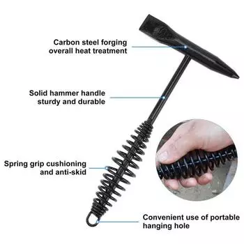 1 комплект полезных нескользящих простых в эксплуатации шлаковых молотков для сварки стальной проволоки щетка заводская поставка