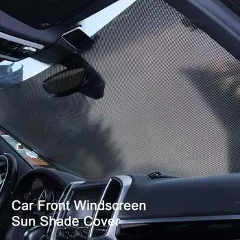 1 комплект полезных солнцезащитных козырьков без проколов для окон, солнцезащитных козырьков, лобового стекла, блокирующих лучи, козырьков для транспортных средств D чёрный