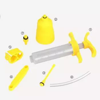 1 комплект полезных универсальных инструментов для прокачки велосипеда, высокоэффективные аксессуары для ремонта дисковых тормозов C