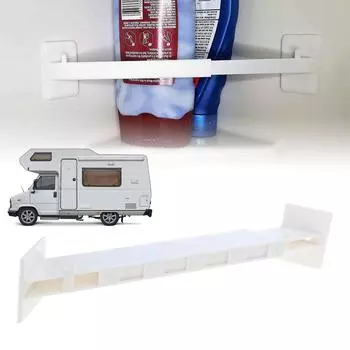1 комплект полок для душа в автофургоне, бар для хранения вещей для прицепа-кемпера, аксессуары для ванной в автофургоне для подвешивания и закрепления туалетных принадлежностей