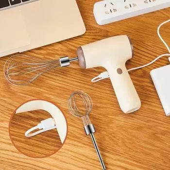 1 комплект портативного блендера, беспроводной, длительный срок службы батареи, мощный двигатель, низкий уровень шума, регулировка шестерни, электрический блендер для взбивания сливок 2 в 1, кухонный гаджет хаки