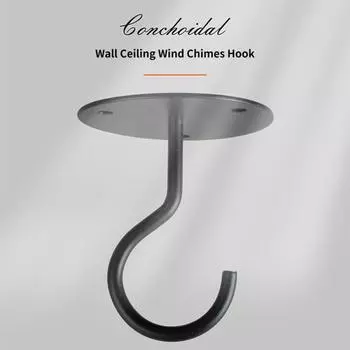 1 комплект потолочного крючка, большой размер, антикоррозийная, отличная несущая способность, антидеформация, защита от падения, подвесная кормушка для птиц, настенный, потолочный, крючок для колокольчиков белый