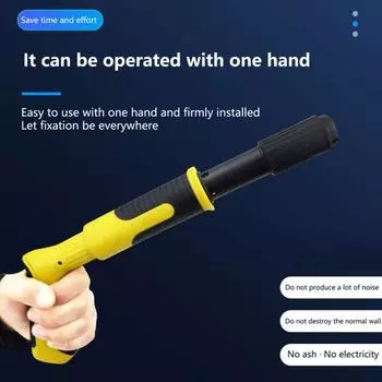 1 комплект, потолочный гвоздезабиватель, сверхмощный, низкий уровень шума, высокое давление, быстрое сверление, эргономичный крепеж для прорези проволоки, ручной инструмент для ремонта гвоздезабивателя