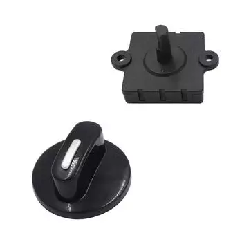 1 комплект поворотного переключателя скорости вентилятора и обогревателя, 4-позиционный, 3-скоростной, 13 А ~ 120 В переменного тока