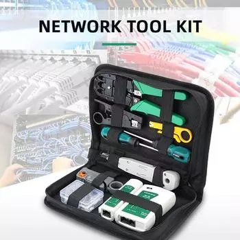1 комплект, пять типов сетевых инструментов, комбинированный сетевой набор зажимов для проводов, набор бытовых ручных инструментов, аппаратные инструменты