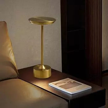 1 комплект, практичная I-образная подсветка, мягкий свет, креативный бар в отеле, беспроводная ночная светодиодная прикроватная лампа, бытовой стол чёрный