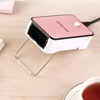 1 комплект практичная защита от перегрева американская вилка обогреватель портативный электрический настольный для спальни US Plug чёрный