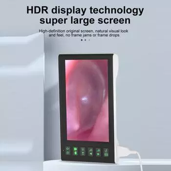 1 комплект практичный миниатюрный бездатчиковый дизайн видеозапись визуальный ушной пинцет 3,9 мм эндоскоп камера электрическая чистящая палочка для семьи