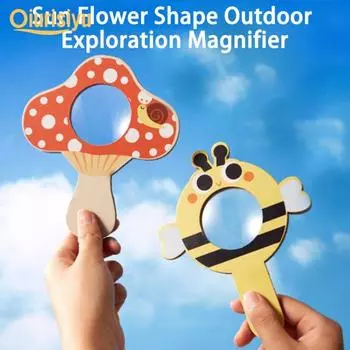 1 комплект практичный простой в установке легкий увеличительный прибор в форме лягушки обучающая игрушка детский увеличительный прибор Sun flower