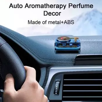 1 комплект практичный солнечный привод пианино проигрыватель пластинок автомобиль ароматерапия твердый аромат парфюм декор интерьер аксессуары синий