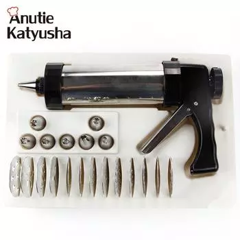 Кондитерский пистолет для выпечки печенья с насадками 2set