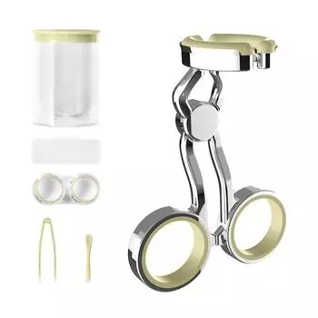 1 комплект приспособлений для контактных линз, инструмент для установки и удаления контактных линз, высокоэластичный силикон, контроль центральной оси, удобная ручка, контактные линзы жёлтый