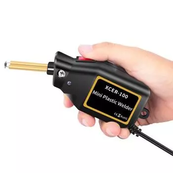 1 комплект прочной эффективной противоожоговой ручки для сварки пластиковых деталей, небольшой комплект для ремонта трещин на бампере автомобиля