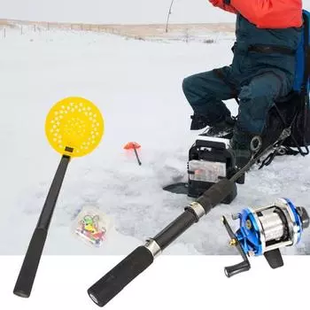 1 комплект прочной катушки, нескользящее снаряжение для зимней рыбалки, долговечный комплект для рыбалки