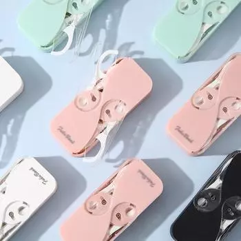 1 комплект прочных гигиенических пластиковых чистящих средств для зубов, чистящая зубная нить для дома чёрный