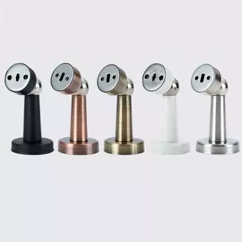 1 комплект прочный магнитный ветрозащитный дверной бампер с присоской, противоударный держатель для гостиной чёрный