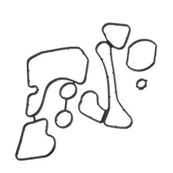 1 Комплект Прокладка Уплотнение Маслоохладителя Двигателя Для A6 A7 A8 Q5 Q7 3.0L TDI V6 ДИЗЕЛЬ