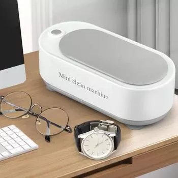 1 комплект, простая в использовании машина для очистки контактных линз, глубокая дезинфекция, отличные очки, ультразвуковая промывка белый
