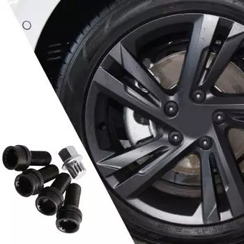 1 комплект противоугонных колесных модифицированных болтов, винтов, гаек, стопорная часть 1K0698137A для VW